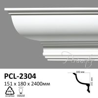 Потолочный плинтус  из полиуретана  PC-2304