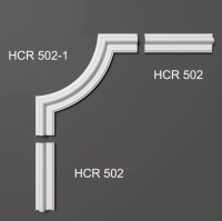 Угловой элемент к молдингу Grand decor HCR 502-1
