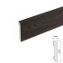 Плинтус ламинированный Cezar Elegance Decor LPC-11-L149