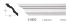 Карниз гладкий Classic home 2-0820 Flex