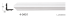 Молдинг гибкий Classic home 4-0401 Flex