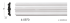 Молдинг гнучкий Classic home 4-0970 Flex