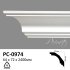 Потолочный плинтус  из полиуретана  PC-0974