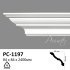 Потолочный плинтус  из полиуретана  PC-1197