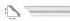 Карниз гладкий Classic home HM-23041