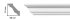 Карниз гладкий Classic home HM-23052