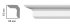 Карниз гладкий Classic home HM-22063