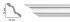 Карниз гладкий Classic home HM-23076
