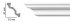 Карниз гладкий Classic home HM-23081