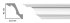 Карниз гладкий Classic home HM-23092