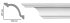 Карниз гладкий Classic home HM-23106