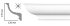 Карниз для скрытого освещения Classik home HM-23135
