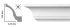 Карниз для скрытого освещения Classik home HM-23136