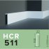 Плинтус из дюрополимера Grand decor HCR 511