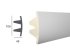 Карниз профильный для подсветки Tesori KF 503
