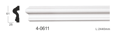 Молдинг гладкий Classic home 4-0611