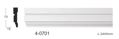 Молдинг гладкий Classic home 4-0701