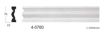 Молдинг гладкий Classic home 4-0760