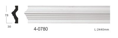 Молдинг гладкий Classic home 4-0780