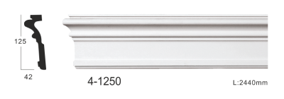 Молдинг гладкий Classic home 4-1250