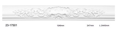 Карниз гладкий Classic home 23-17501
