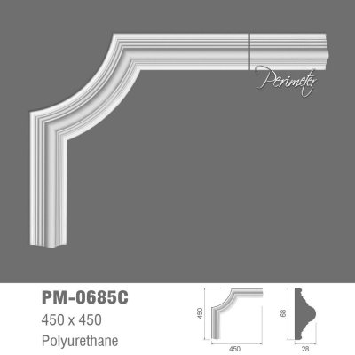 Угловой элемент к молдингу FPM-0685C