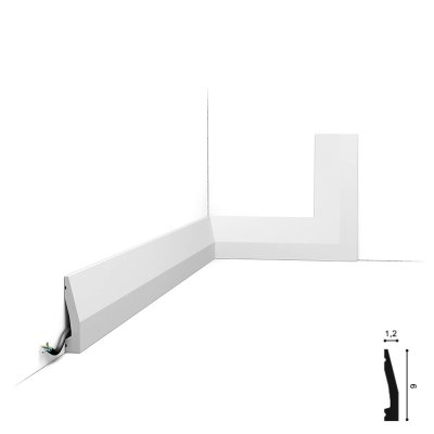 Плинтус из дюрополимера Orac decor SX159