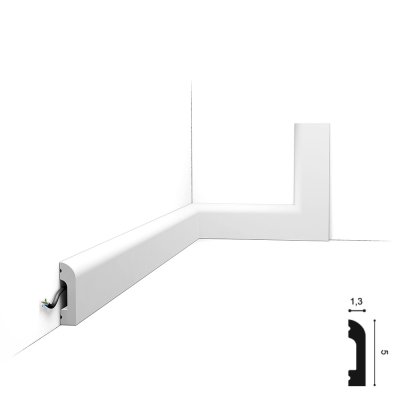 Плинтус гибкий Orac decor SX182