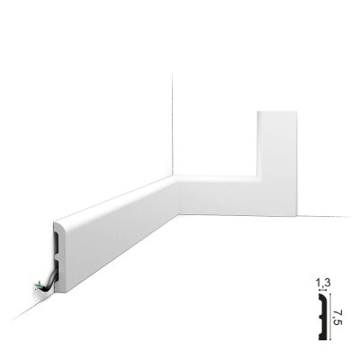 Плінтус гнучкий Orac decor SX183