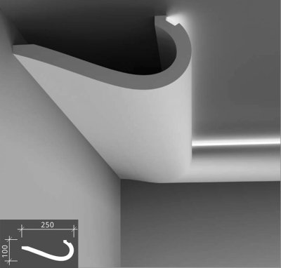 Карниз для підсвічування  1.50.710