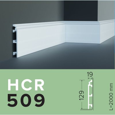 Плинтус гибкий Grand decor HCR 509

