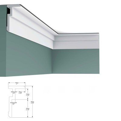 Карниз гладкий Orac decor CX197