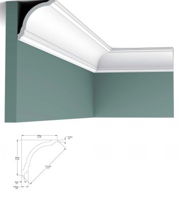 Карниз гладкий Orac decor CX199