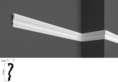 Молдинг профильный из дюрополимера Grand decor HCR 524