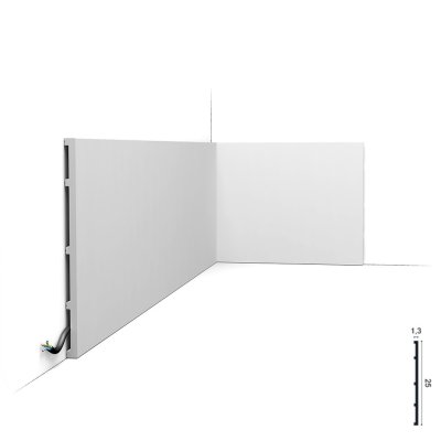 Плінтус гнучкий Orac decor SX207F