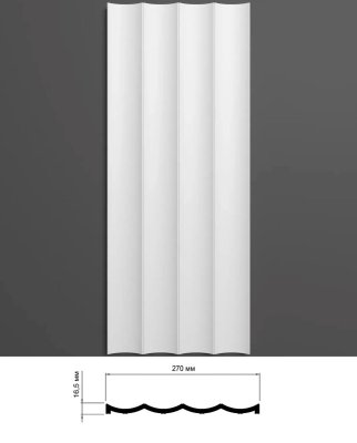 Декоративна 3d панель HW 375  (2.80м)