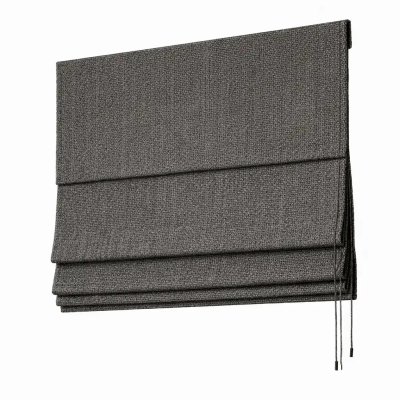 Римская штора Лен Темно-серый 60х170см