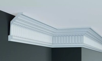 Стельовий плінтус Gaudi decor з орнаментом C 121 (124x72mm)