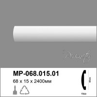 Молдинг для стін Perimeter  MP-068.015.01 (2,40м)