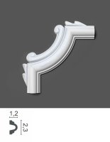 Кутовий элемент к молдингуу Grand decor HCR 516-2