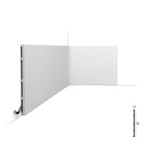 Плінтус гнучкий Orac decor SX207F