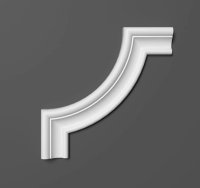 Угловой элемент к молдингу Grand decor HCR 522-1
