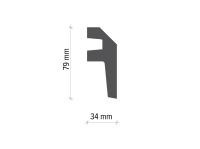 Карниз профильный для подсветки Tesori KF 718 #2