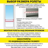 Рулонная штора Камила A 634 45х165см #4