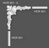 Кутовий элемент к молдингуу Grand decor HCR 501-3 #2