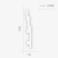 Плинтус напольный дюрополимерный SB-150.015.12 #2
