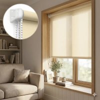 Рулонная штора Sunroll Батист Ваниль 70х170см #3