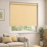Рулонна штора Sunroll Батист Золотий пісок 97,5х170см #2