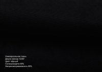 Римська штора Bелюр черний 170х170см #2