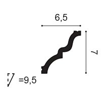 Карниз гладкий Orac decor C325 #2